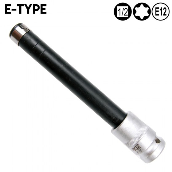 Tubulara Torx E-Type E12 - 1/2